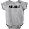 killing it bullet Baby Bodysuit