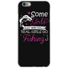 real girls go fishing iPhone 6/6s Case