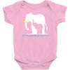 only elephants should wear ivory Baby Onesie