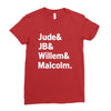 Jude JB Willem Malcolm Ladies Fitted T-Shirt