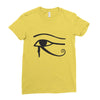 eye of horus Ladies Fitted T-Shirt