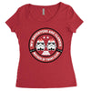 my daughters are clones mother of twins club Women's Triblend Scoop T-shirt