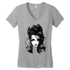 spider web Women's V-Neck T-Shirt