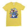 creatures spirits and friends Ladies Fitted T-Shirt