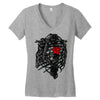 blossom Women's V-Neck T-Shirt