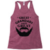 mens grandads bearded Racerback Tank