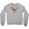 redesignsideas for the flag of wakanda Crewneck Sweatshirt