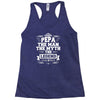 Pepa The Man The Myth The Legend Racerback Tank