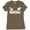 the dogfather Ladies Fitted T-Shirt