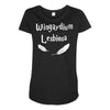 wingaydium lesbiosa Maternity Scoop Neck T-shirt