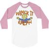 ralph wrecking it 3/4 Sleeve Shirt