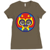 lucha libre    yellow Ladies Fitted T-Shirt