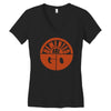 demented are go band logo screen printed Women's V-Neck T-Shirt