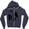 wolf Zipper Hoodie