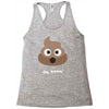 cute poo Racerback Tank