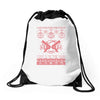 hair stylist ugly Drawstring Bags