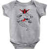 neverending deadpool Baby Onesie