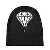 dripping diamond logo Baby Beanies