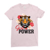 Girl Power Ladies Fitted T-Shirt