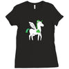 irish unicorn Ladies Fitted T-Shirt