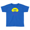 bearded smiley face Toddler T-shirt