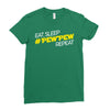eat, sleep, pewpew, repeat Ladies Fitted T-Shirt