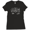 Papa Mama Chappie Ladies Fitted T-Shirt