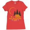 Total Solar Eclipse Camp Ladies Fitted T-Shirt