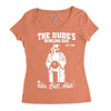 the big lebowski homage Women's Triblend Scoop T-shirt