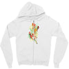 playing koi Zipper Hoodie