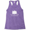 i only get blown on birthdays Racerback Tank