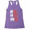 rude good better best, ideal birthday gift or present Racerback Tank