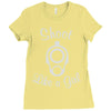 shoot like a girl Ladies Fitted T-Shirt