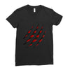 Clawed Up Ladies Fitted T-Shirt