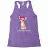 chihuahua mom Racerback Tank