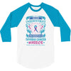 Never Underestimate the Strength of a Thyroid Cancer Warrior 3/4 Sleeve Shirt