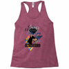 who loves doberman Racerback Tank