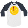 watchmen comedian rorschach comic adult movie 3/4 Sleeve Shirt