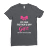 I'm Your Mother's Day Gift Dad Says You're Welcome Baby Girl Ladies Fitted T-Shirt