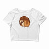 pancake pug Crop Top