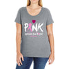 pink spread the hope Ladies Curvy T-Shirt