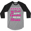 Mamaw Was Created Because Need Real Heroes 3/4 Sleeve Shirt