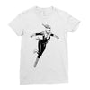 captain marvel 8 Ladies Fitted T-Shirt