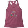 zelda item triforce Racerback Tank