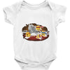 cheddar power Baby Onesie