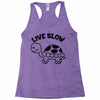 live slow Racerback Tank