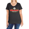 chicken of the cave Ladies Curvy T-Shirt