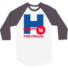 hillary for prison 3/4 Sleeve Shirt