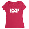 esp new Women's Triblend Scoop T-shirt