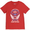 I Own It Forever The Title Police Officer V-Neck Tee